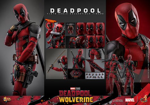 Hot Toys Deadpool - Deadpool & Wolverine - MMS746 - 1/6 Scale Collectible Figure